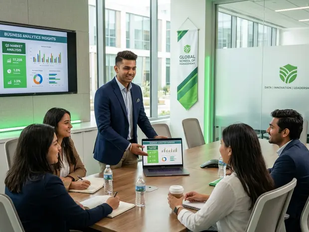 Offline business analytics training presentation
